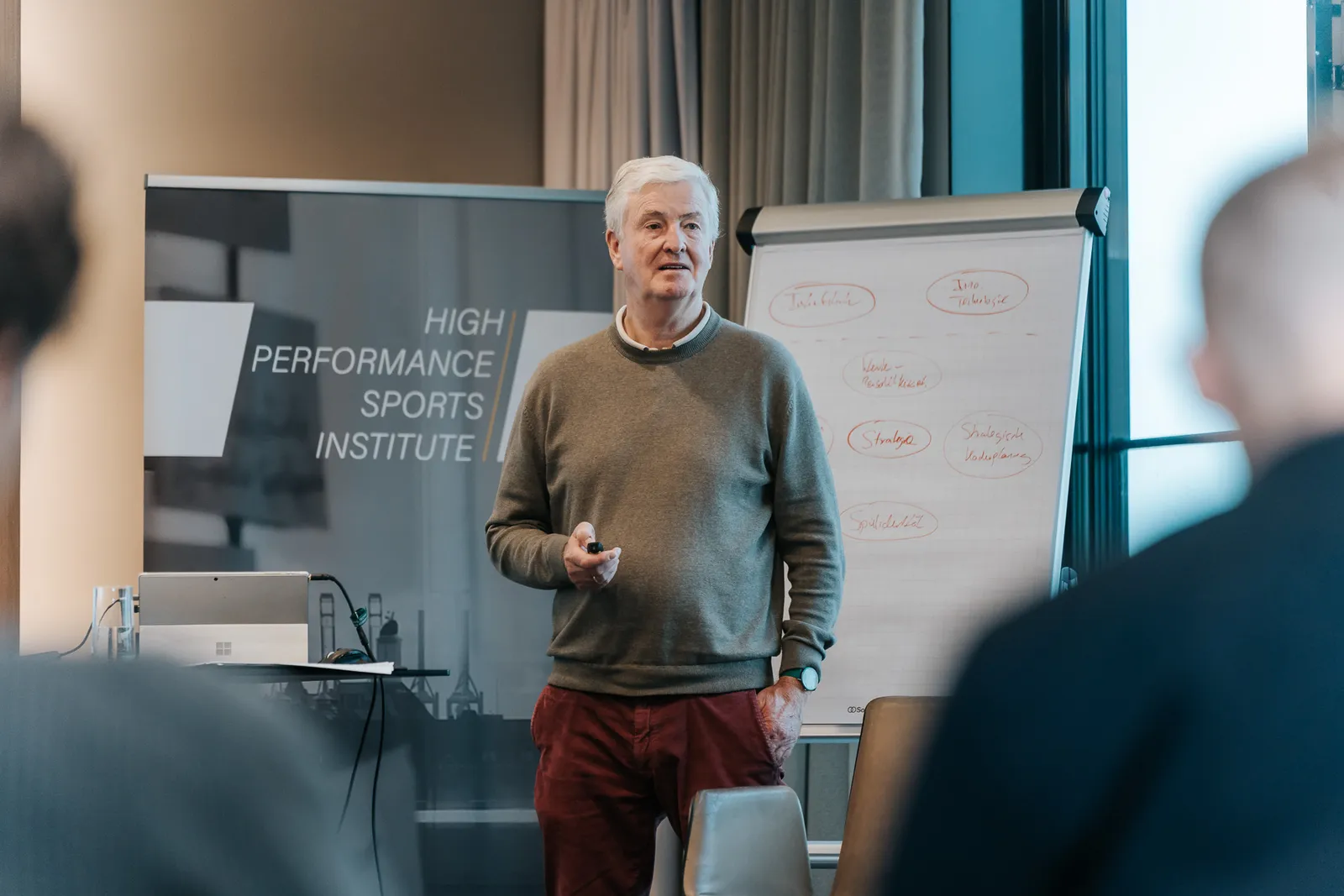 Vortrag im Seminar des High Performance Sports Institute