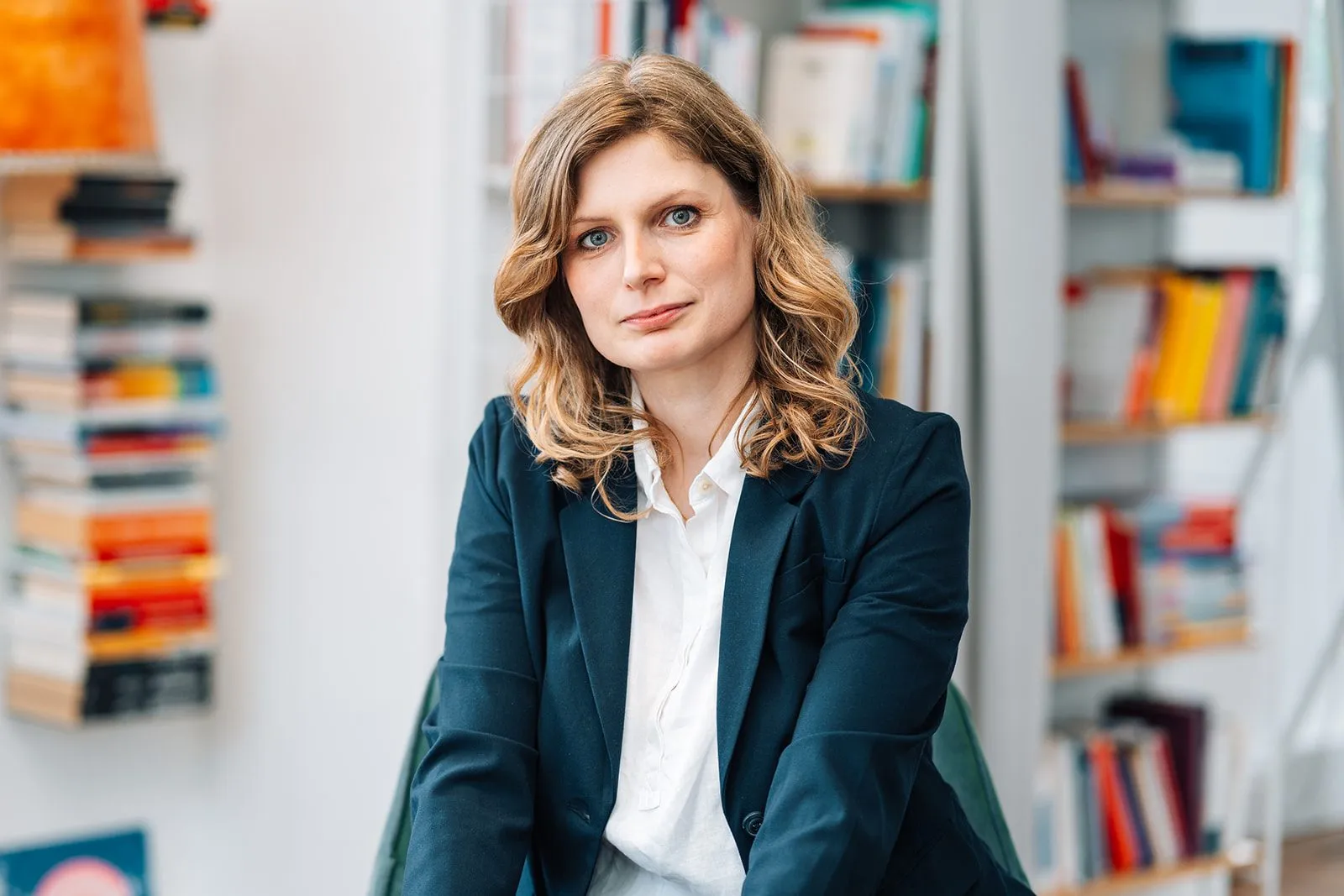 Business portrait in an office
